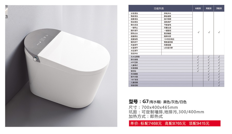 智能馬桶系列